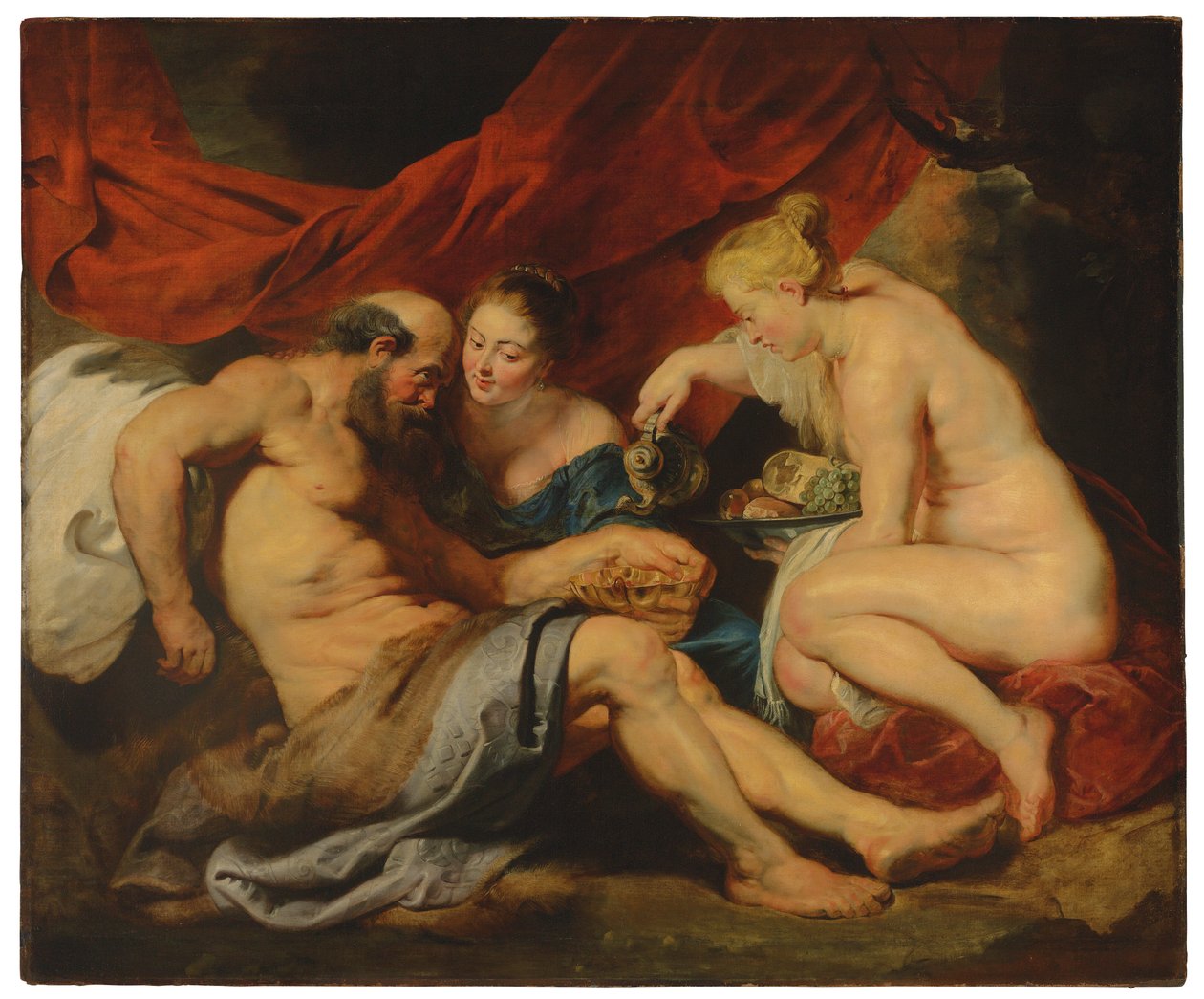 Lot og hans døtre af Peter Paul Rubens