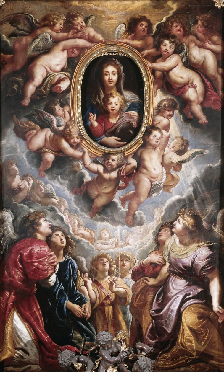 Madonna af Vallicella, 1606-1608. af Peter Paul Rubens