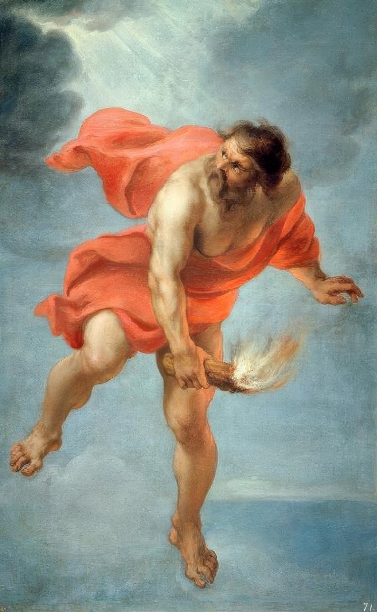 Prometheus af Peter Paul Rubens