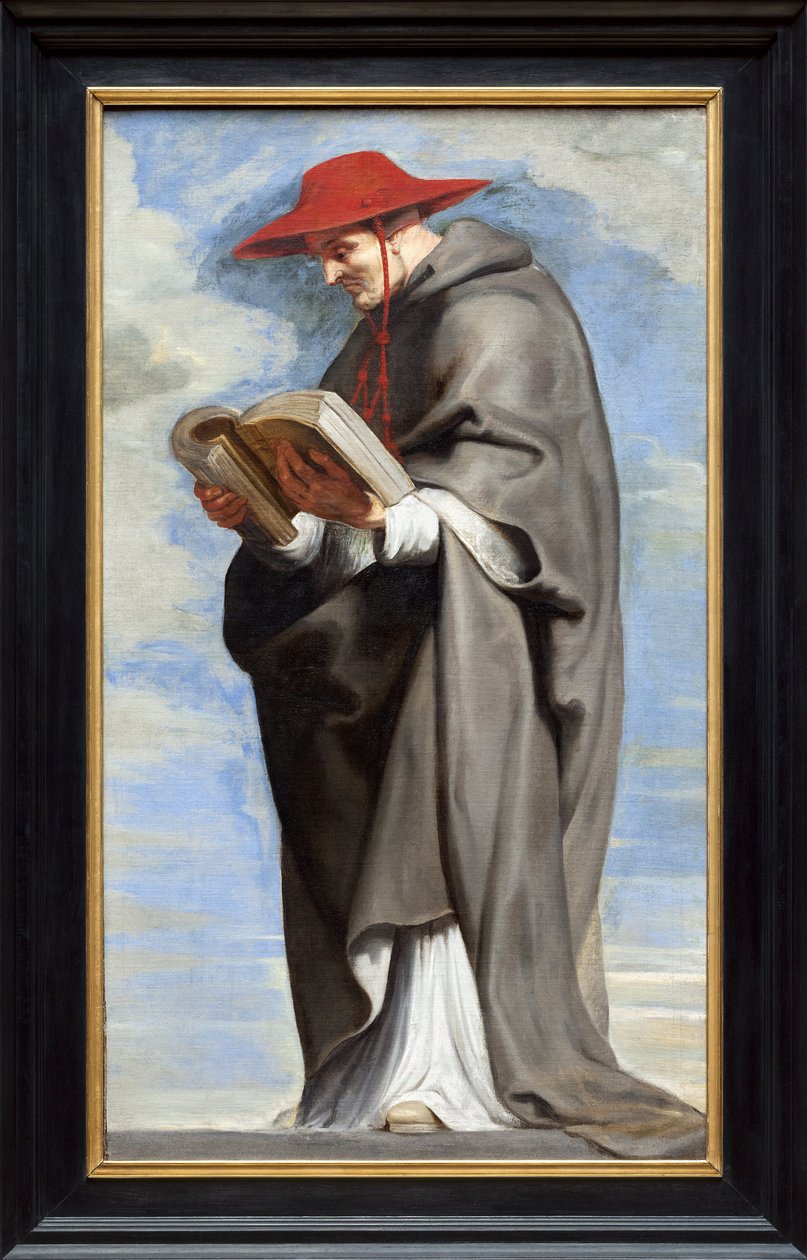 Saint Bonaventure (olie på lærred) af Peter Paul Rubens