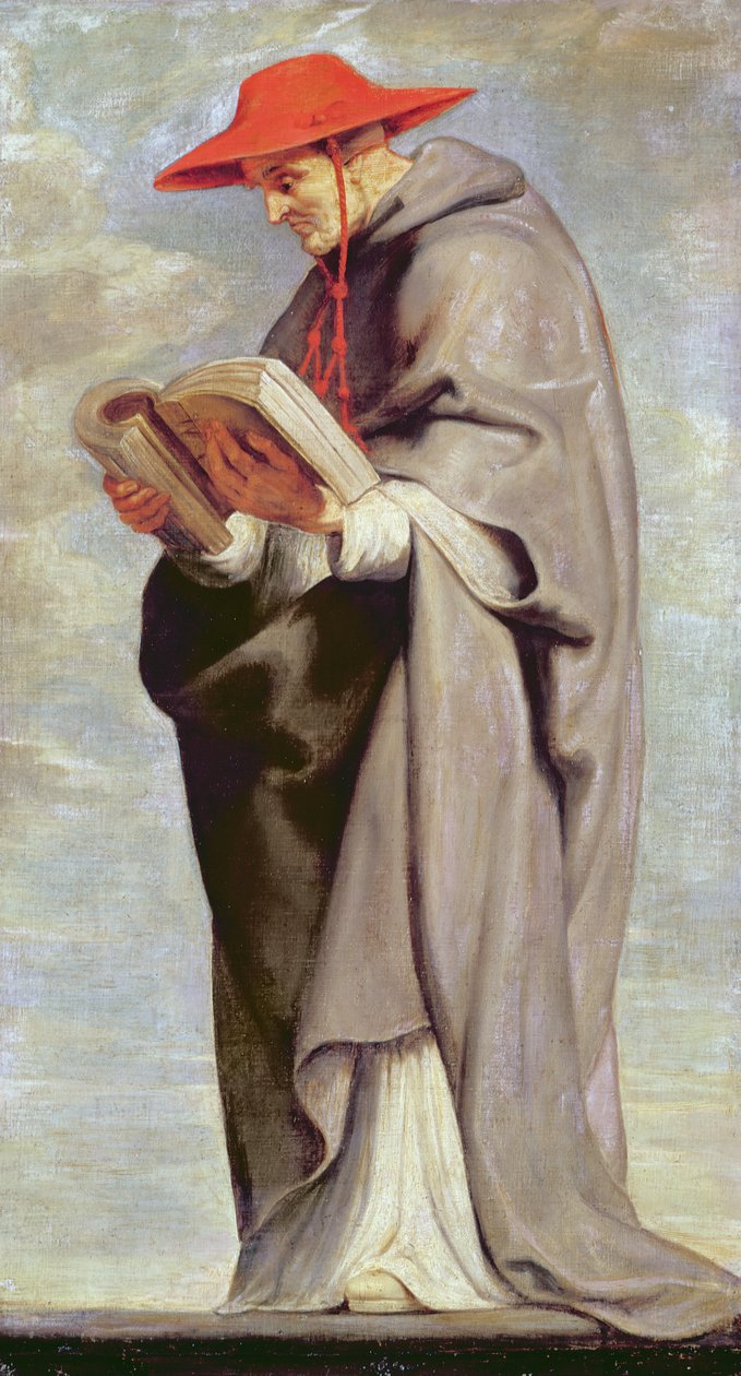 Sankt Bonaventure, ca. 1620 af Peter Paul Rubens