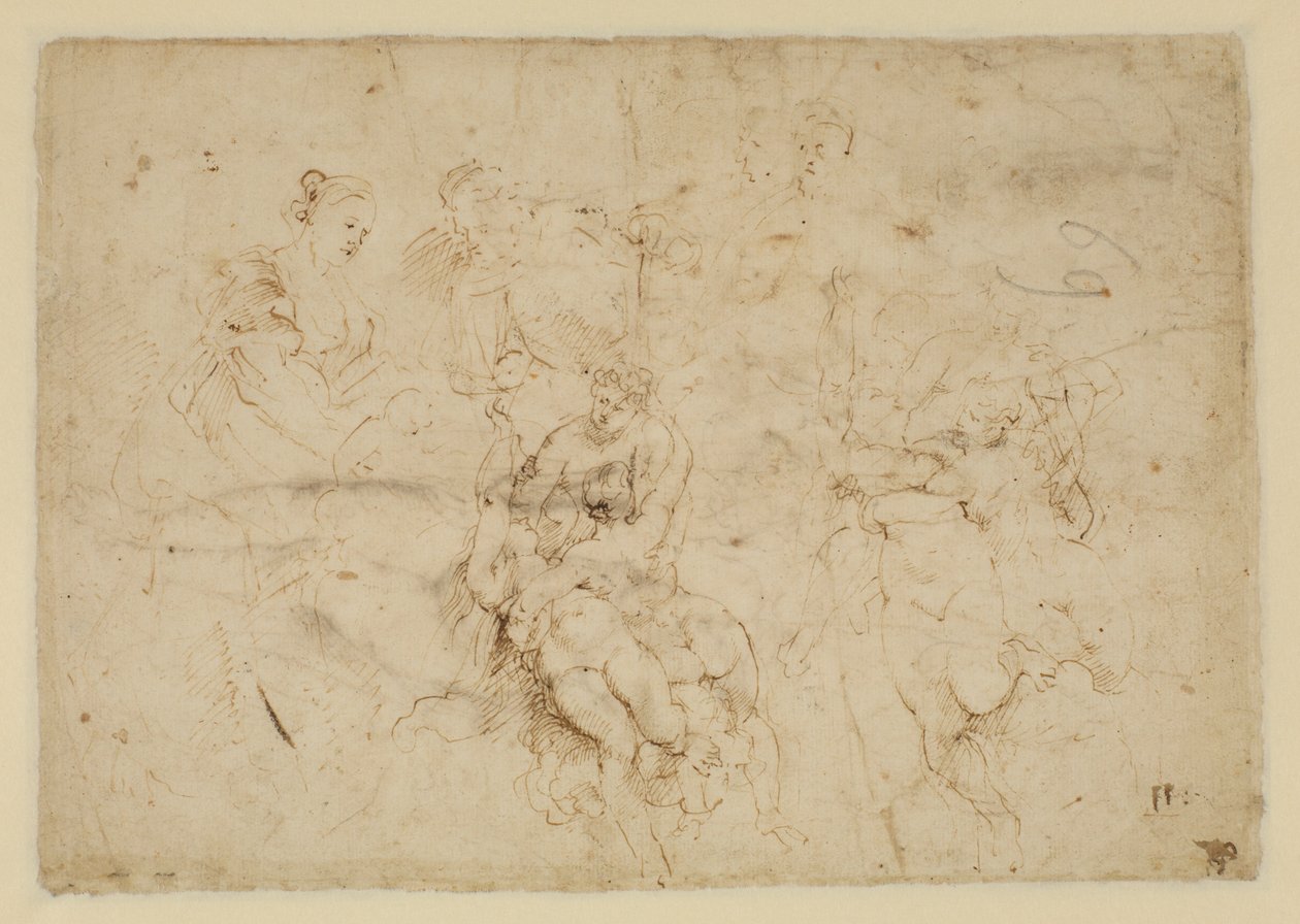 Sovende nymfer af Peter Paul Rubens