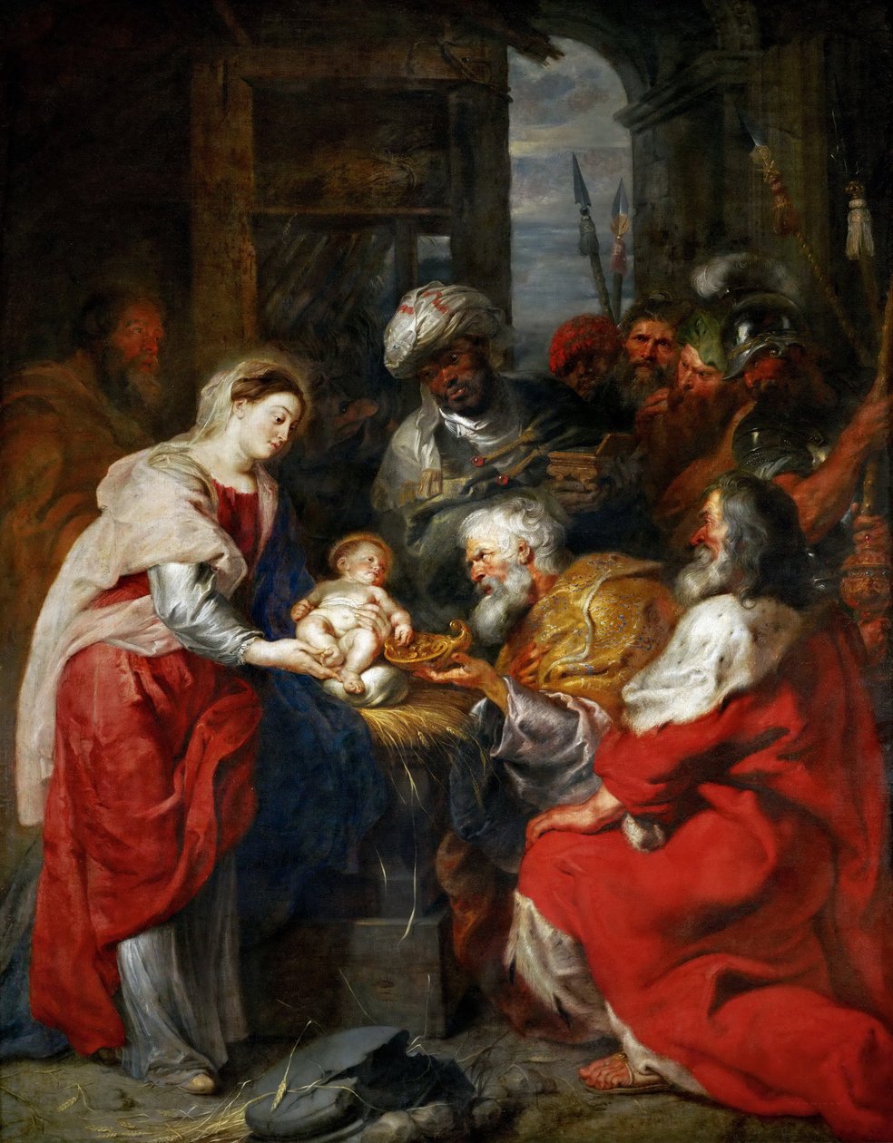 Magiernes tilbedelse af Peter Paul Rubens