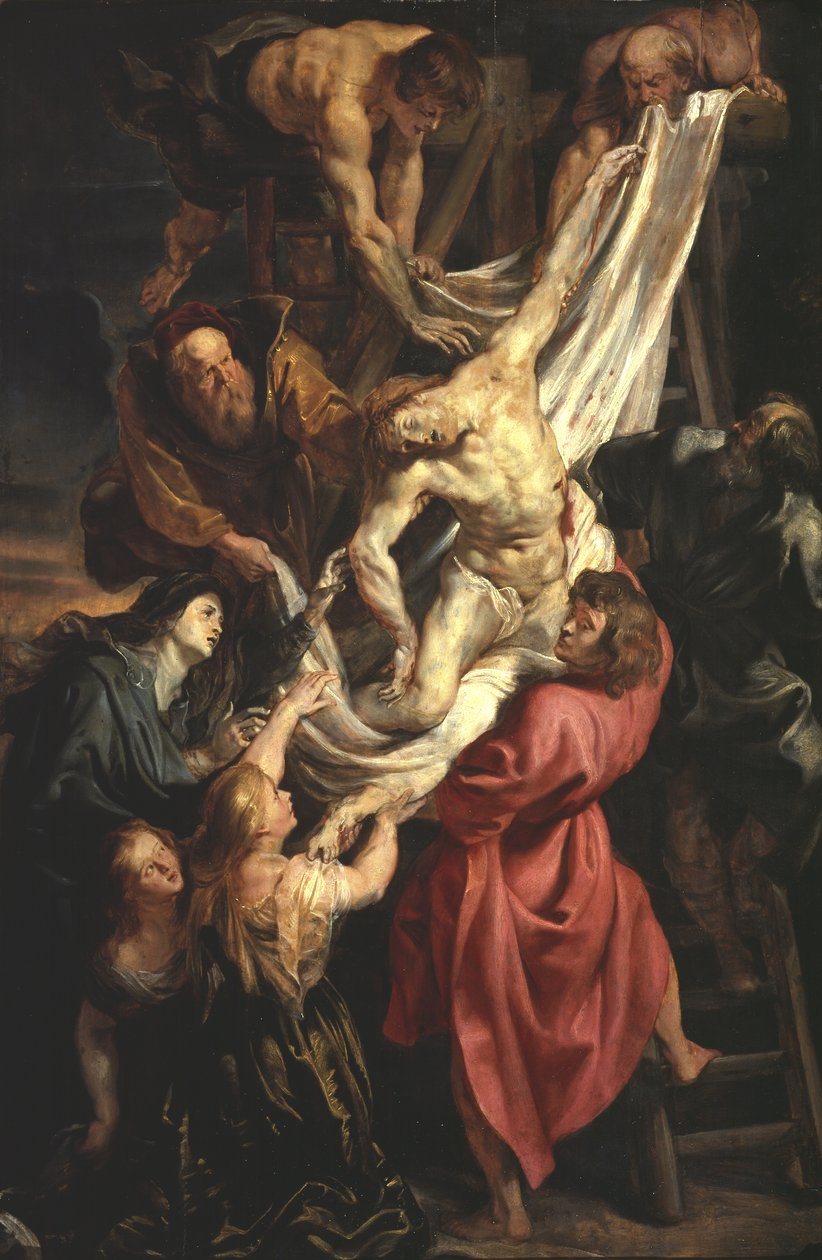 Nedstigningen fra korset, 1611 af Peter Paul Rubens