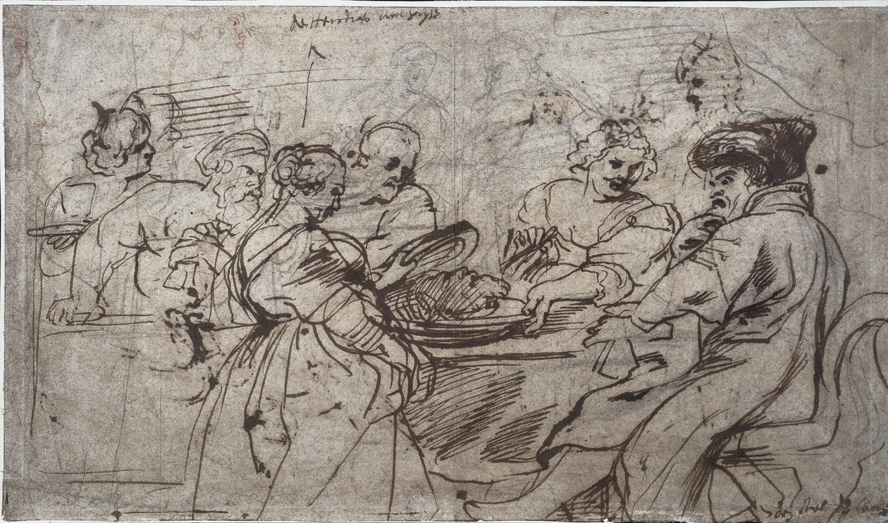 Herodes fest (recto) af Peter Paul Rubens