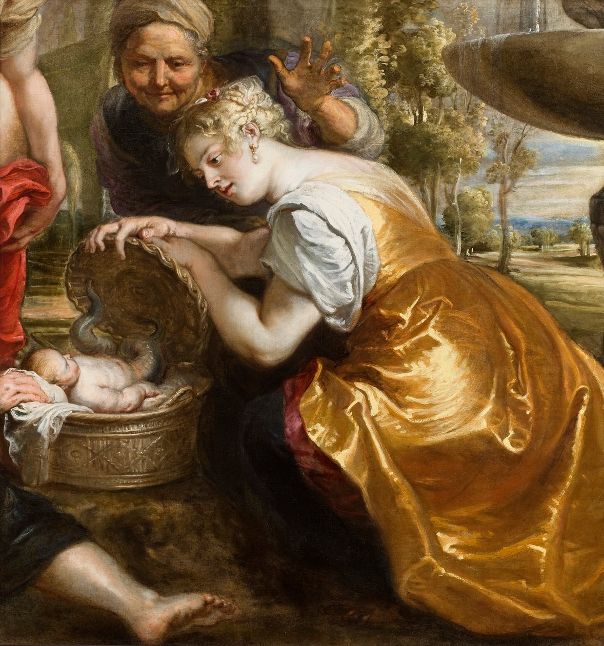 Fundet af Erichthonius, 1632-33 af Peter Paul Rubens