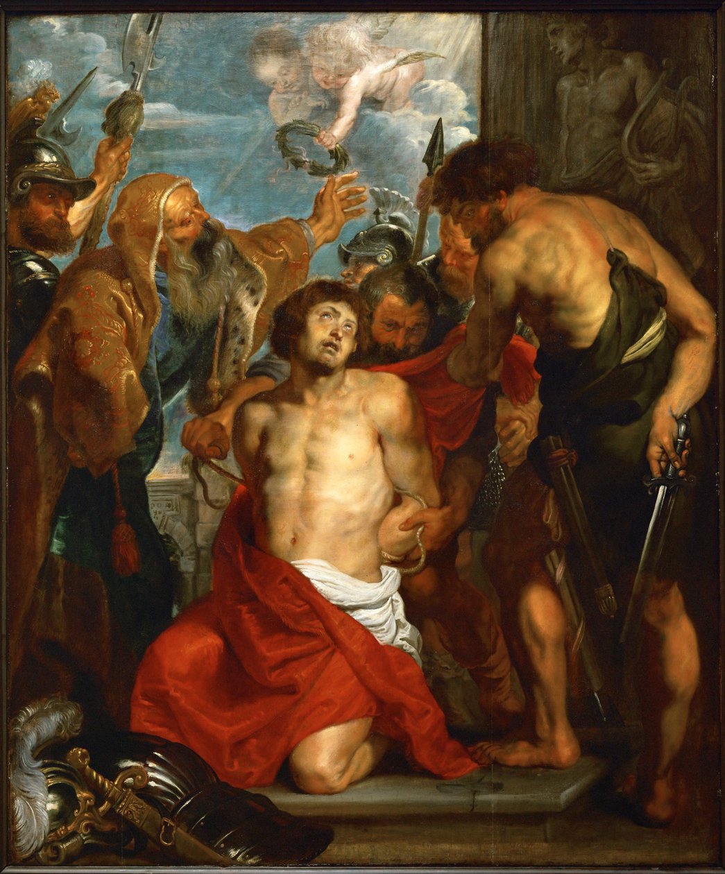 Den hellige Georgs martyrium af Peter Paul Rubens
