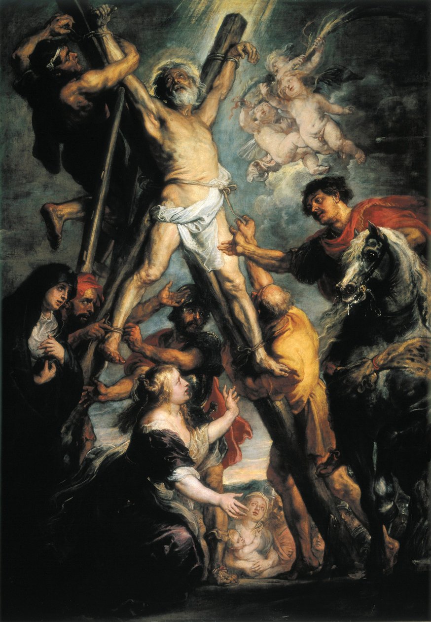 “The Martyrium of St Andrew” af Peter Paul Rubens