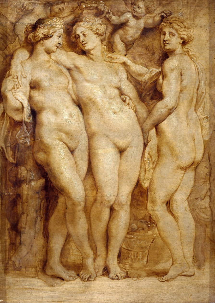 De tre nåder, ca 1620-1623. af Peter Paul Rubens
