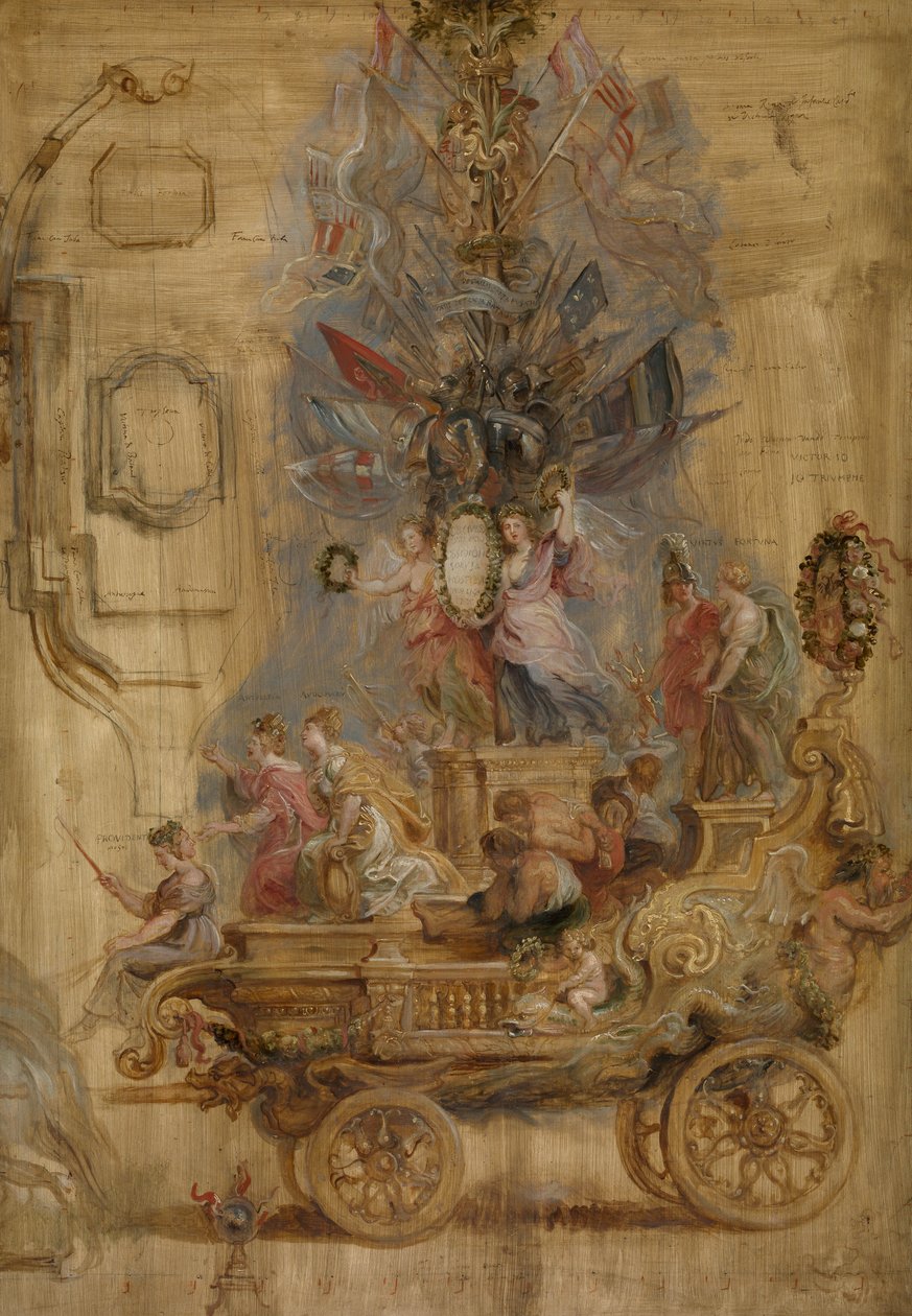 Triumfvognen af Kallo, 1638. af Peter Paul Rubens