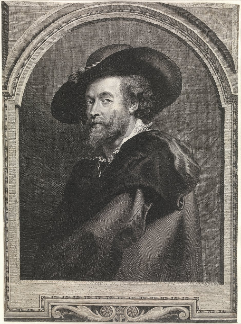 Maleren Peter Paul Rubens (stik) af Peter Paul Rubens