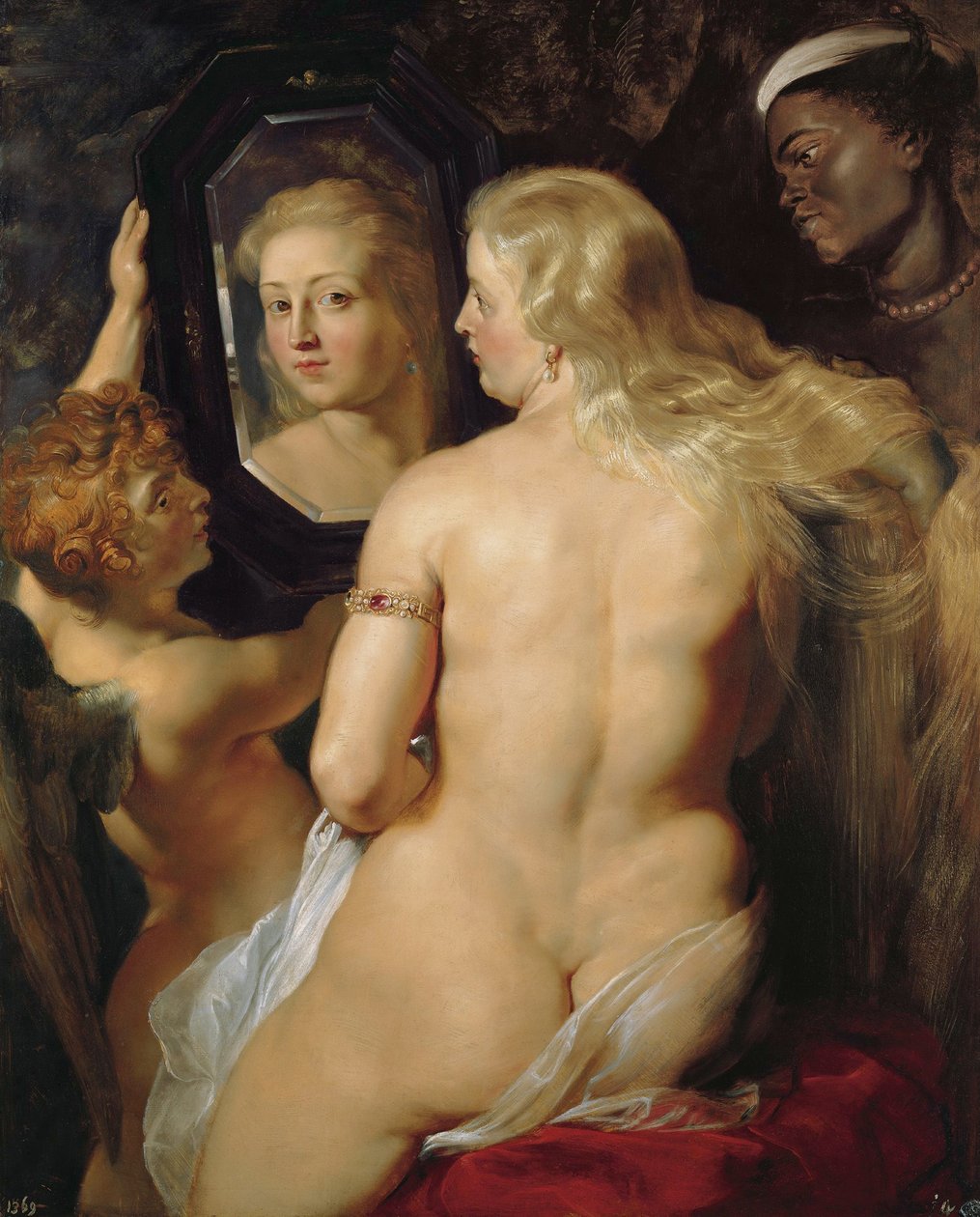 Venus ved et spejl af Peter Paul Rubens