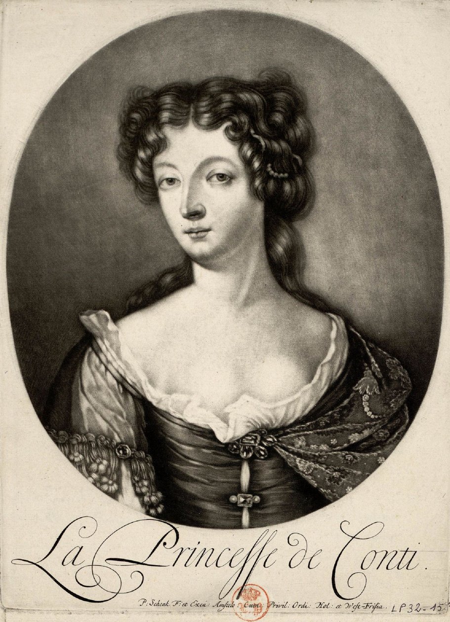 Prinsessen af Conti af Peter Schenk the Elder