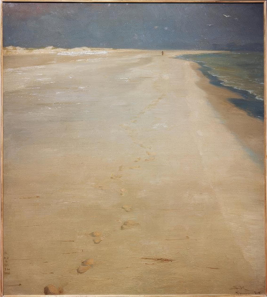 Skagen sydstrand af Peder Severin Krøyer