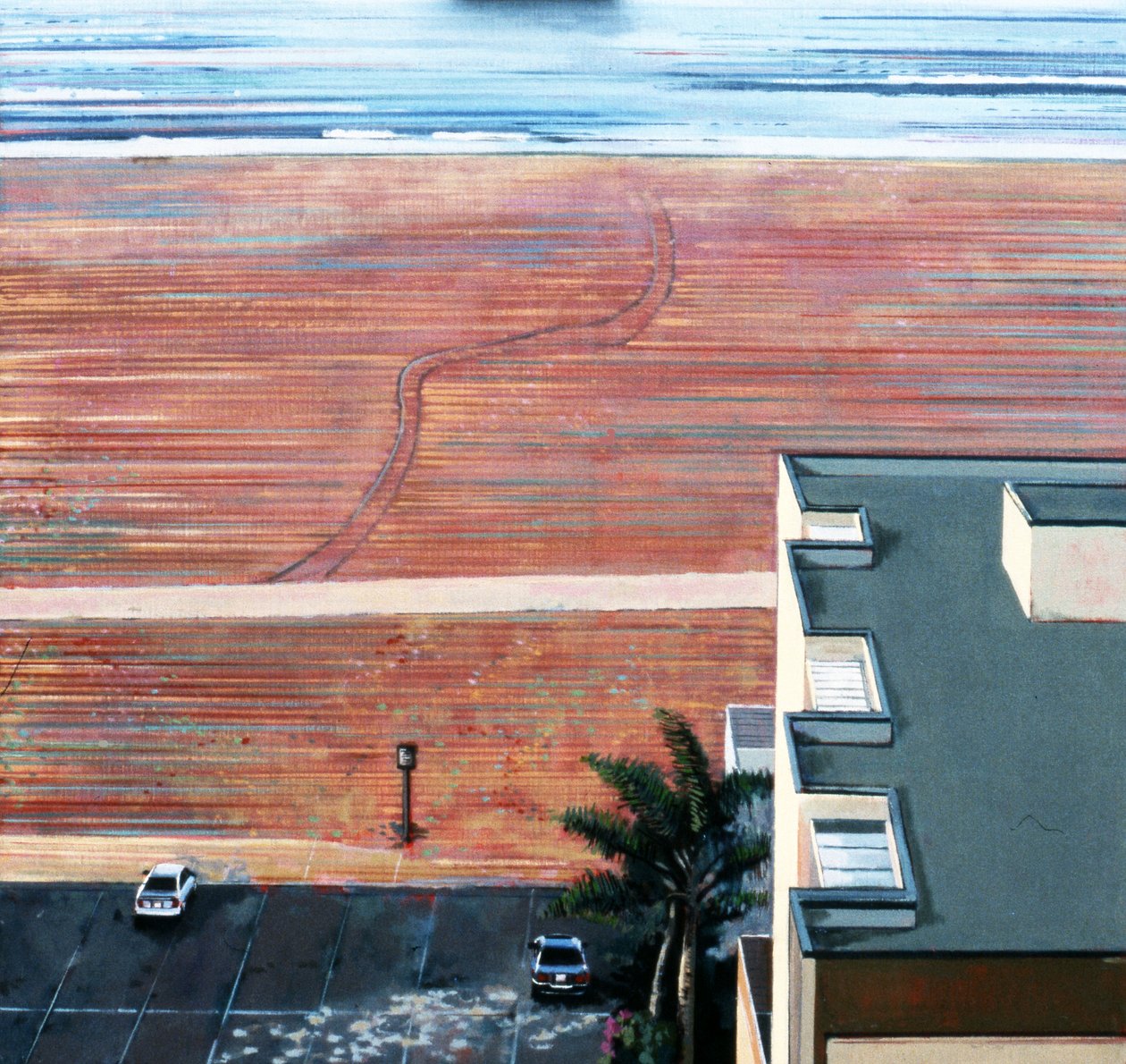 Assignation, 2007 (olie på lærred) af Peter Wilson