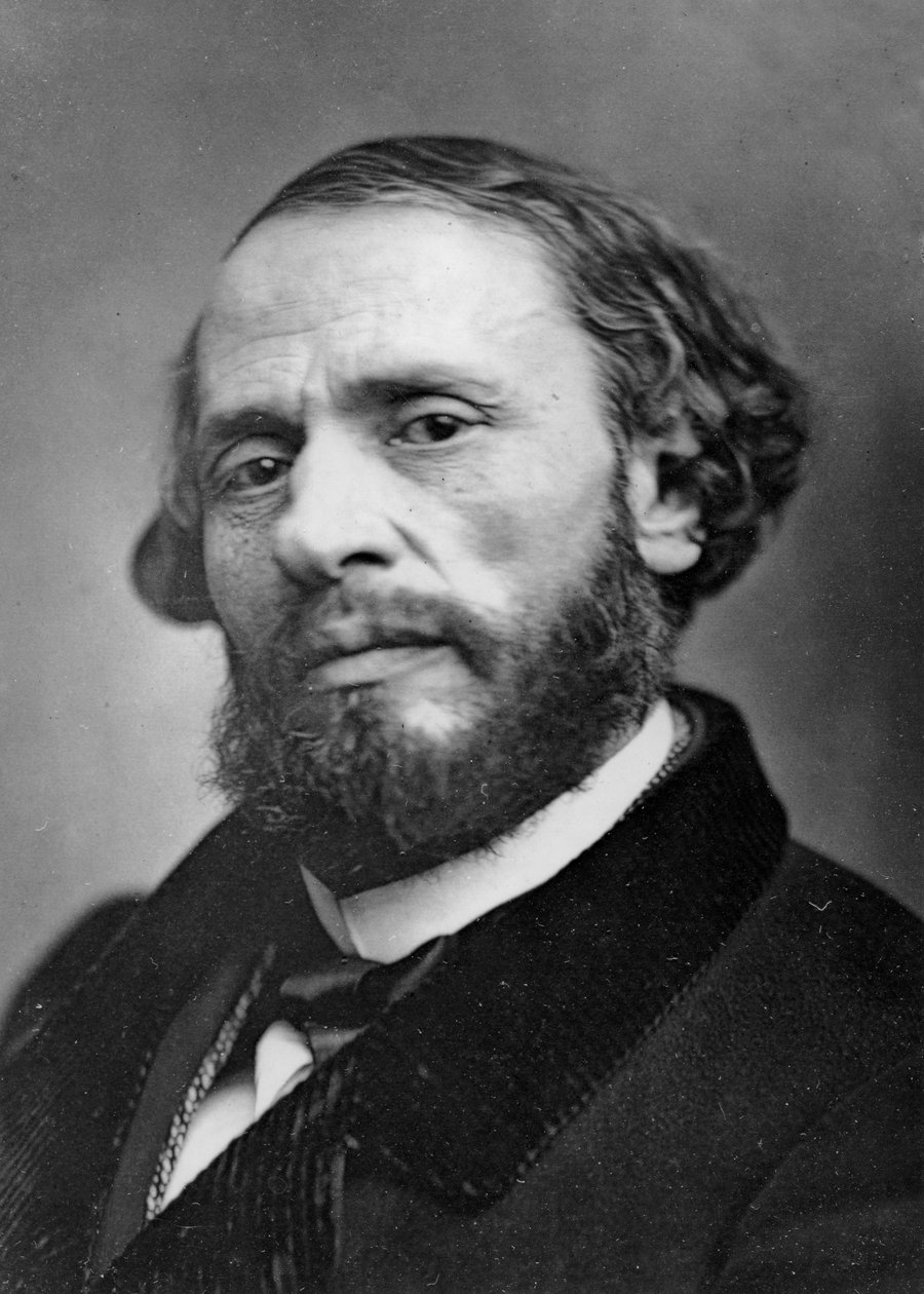 Portræt af Pierre-Eugène Basté, ca.1870 af Petit