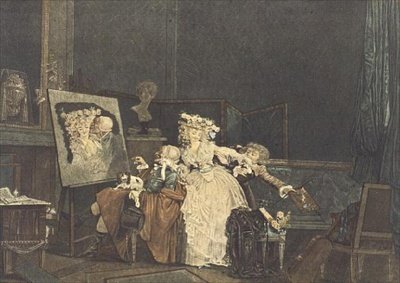 De to kys af Philibert Louis Debucourt