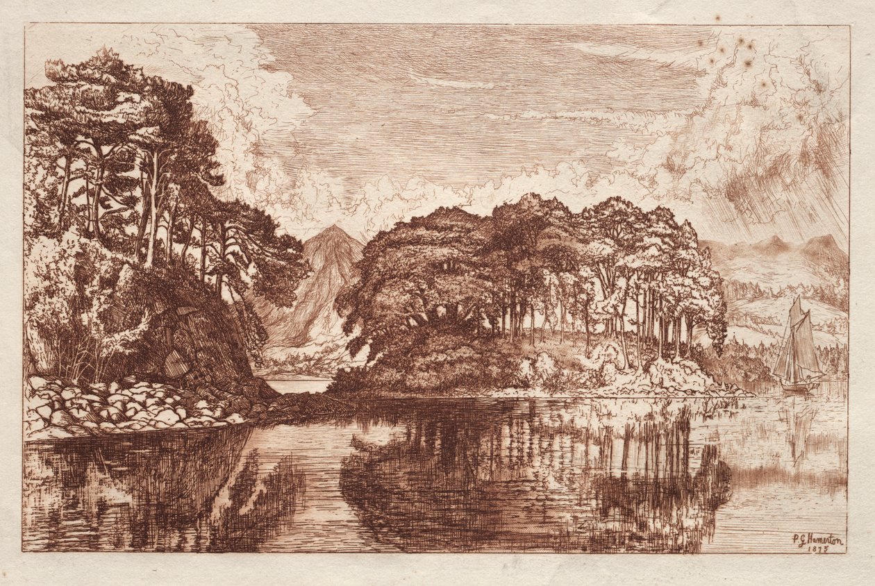 Søen af Philip Gilbert Hamerton