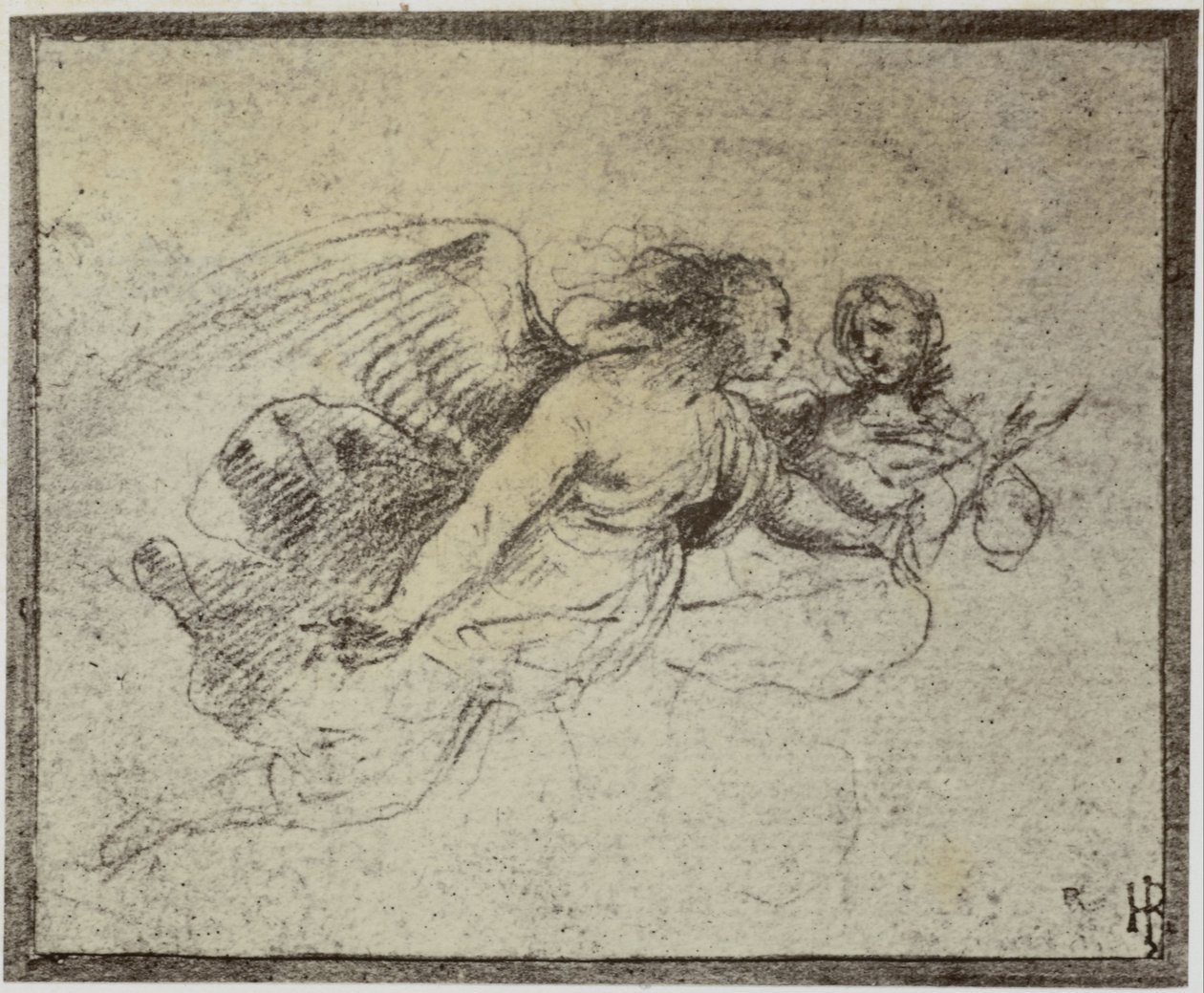 A. Caracci, A Magdalen af Philip Henry Delamotte