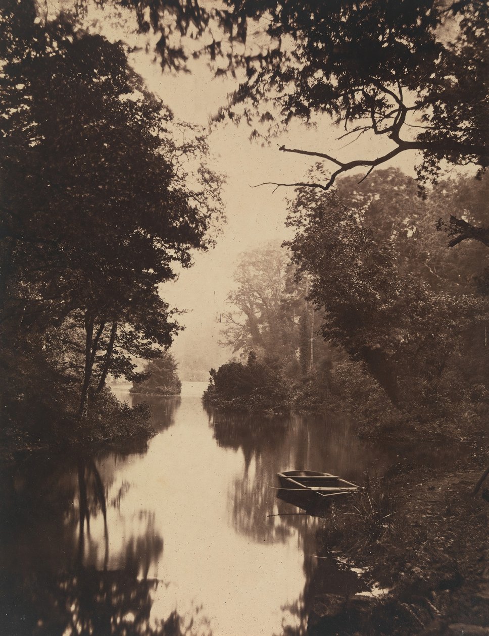 Aften, 1854. af Philip Henry Delamotte