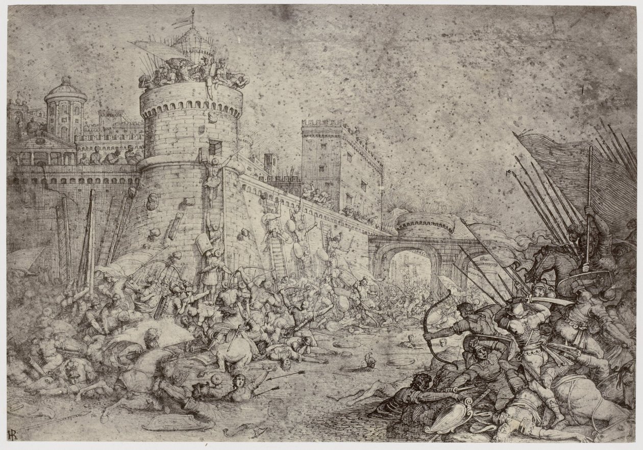 Tempesta [?], Stormen af Jerusalem af Philip Henry Delamotte