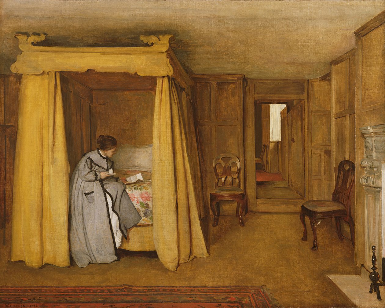 Brevet, 1866 af Philip Hermogenes Calderon