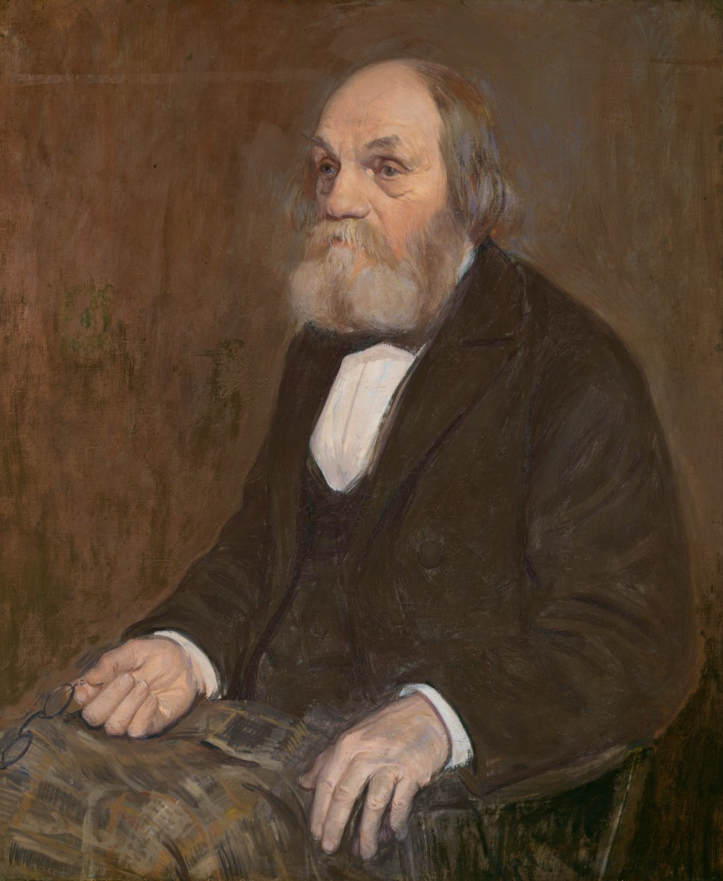 Edward Everett Hale, ca. 1905-1909. af Philip Leslie Hale