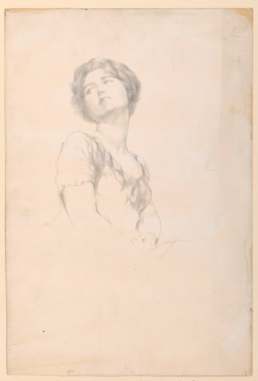 Portræt af en kvinde af Philip Leslie Hale