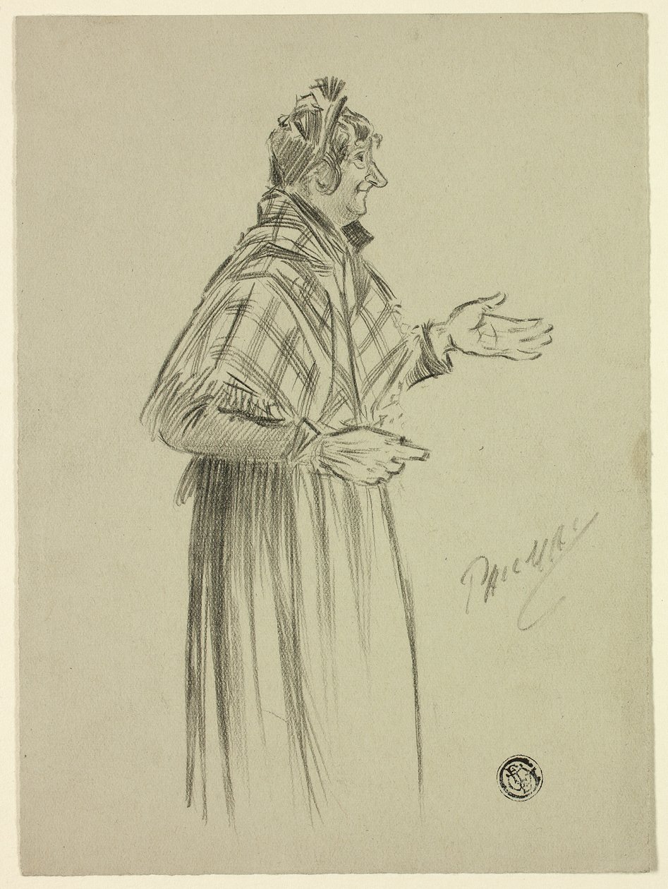 Sjalet London Character af Philip William May