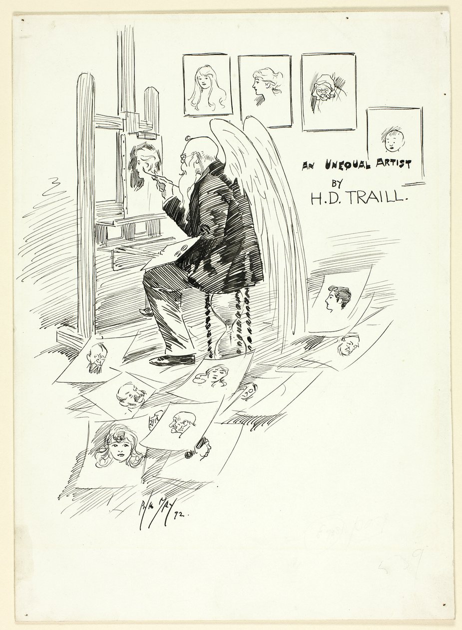 Studie for Cover af Philip William May