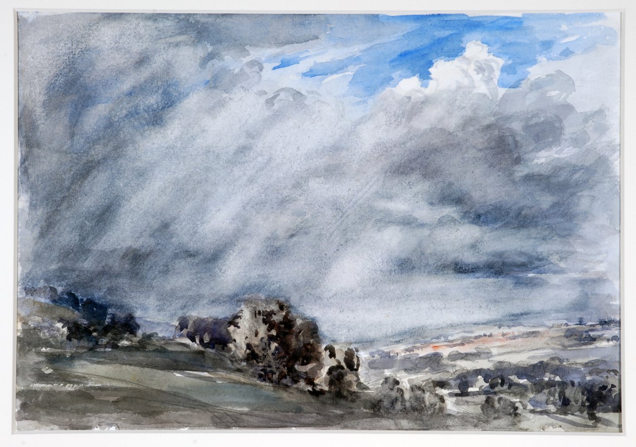 Stormy Day, Gloucestershire, c.1902dani af Philip Wilson Steer
