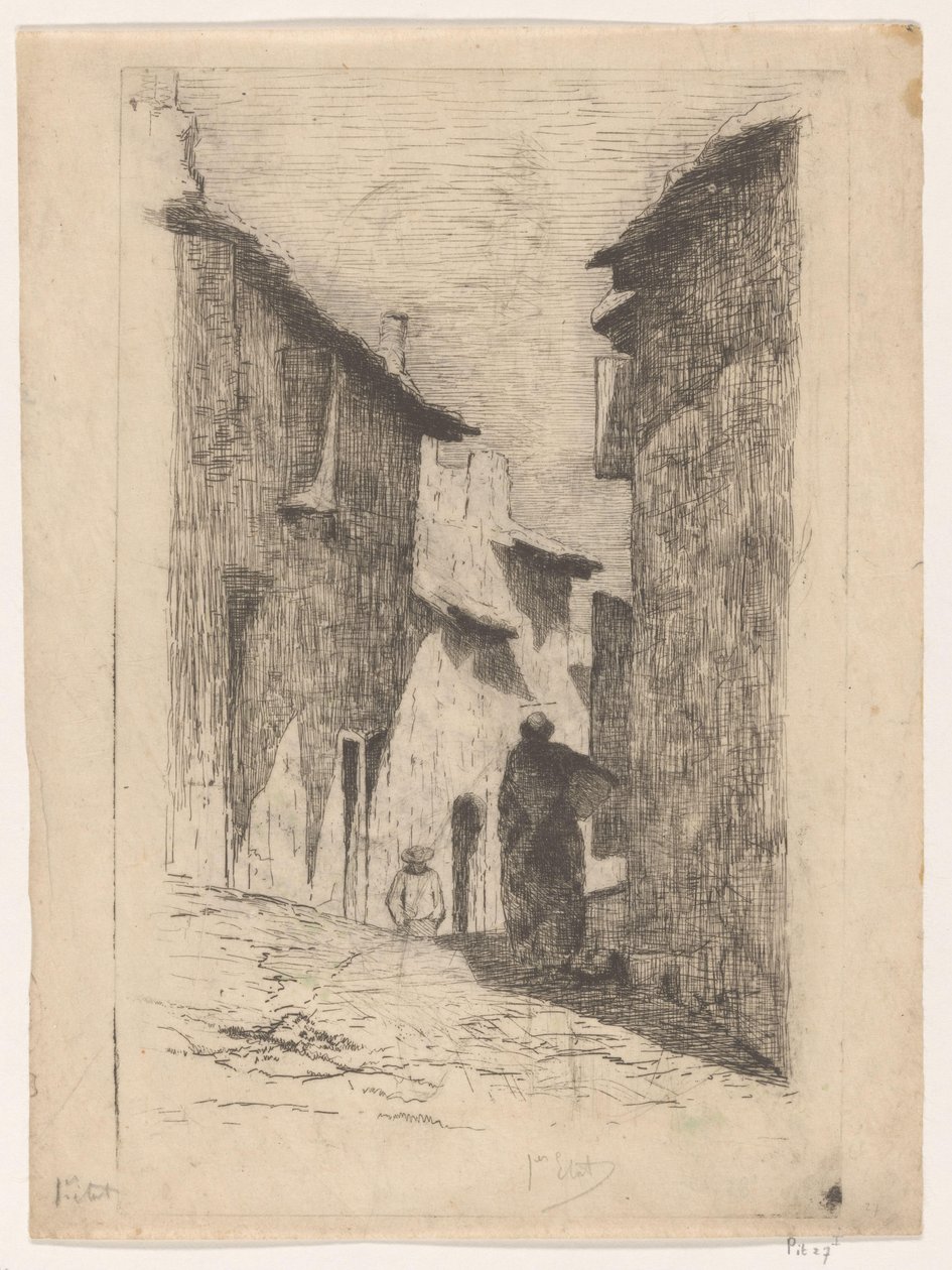 Straat i Arles Ruelle d