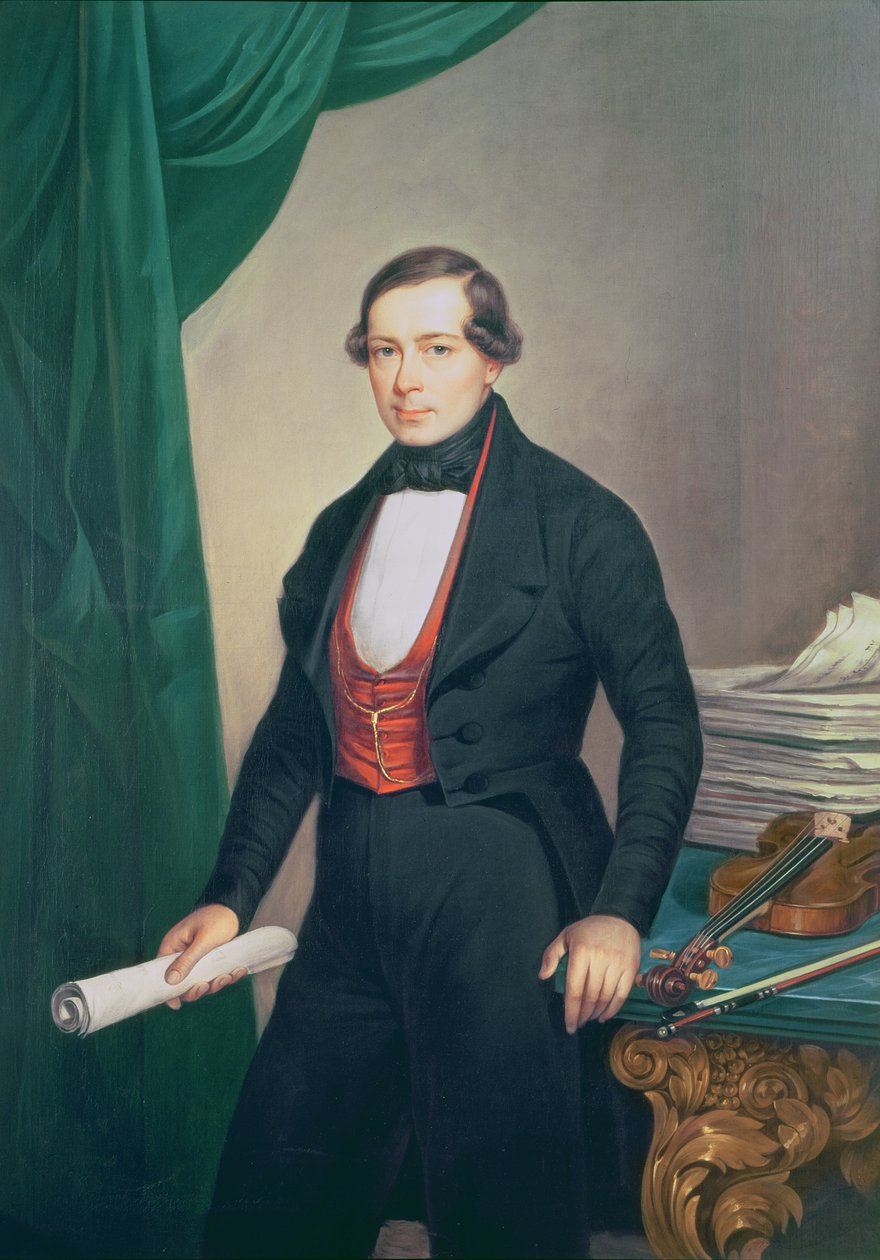 Joseph Lanner (1801-43) Komponist og skaber af den moderne wienervals af Philipp Steidler