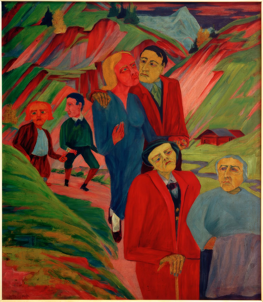 Tre aldre, (Tre generationer) af Philipp Bauknecht