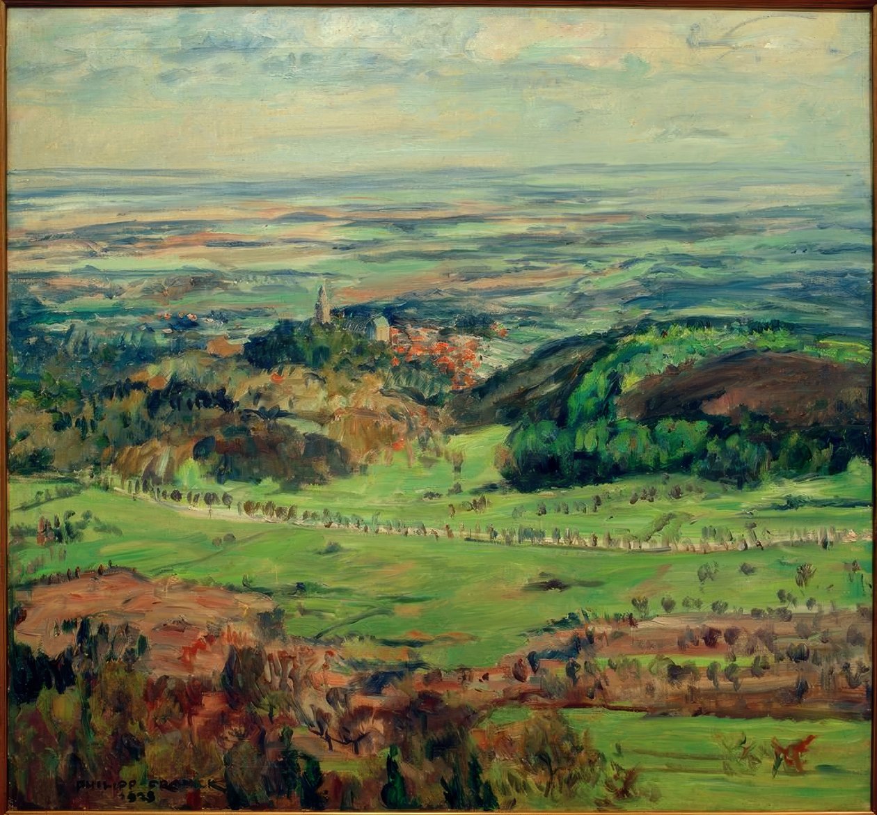 Udsigt over hovedsletten af Philipp Franck