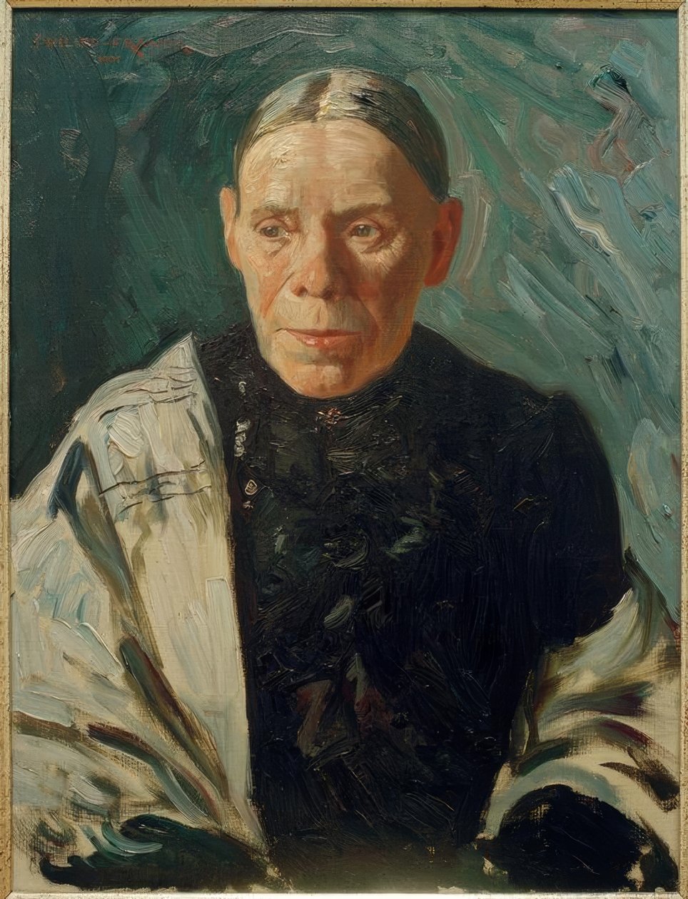 Portræt af mor af Philipp Franck