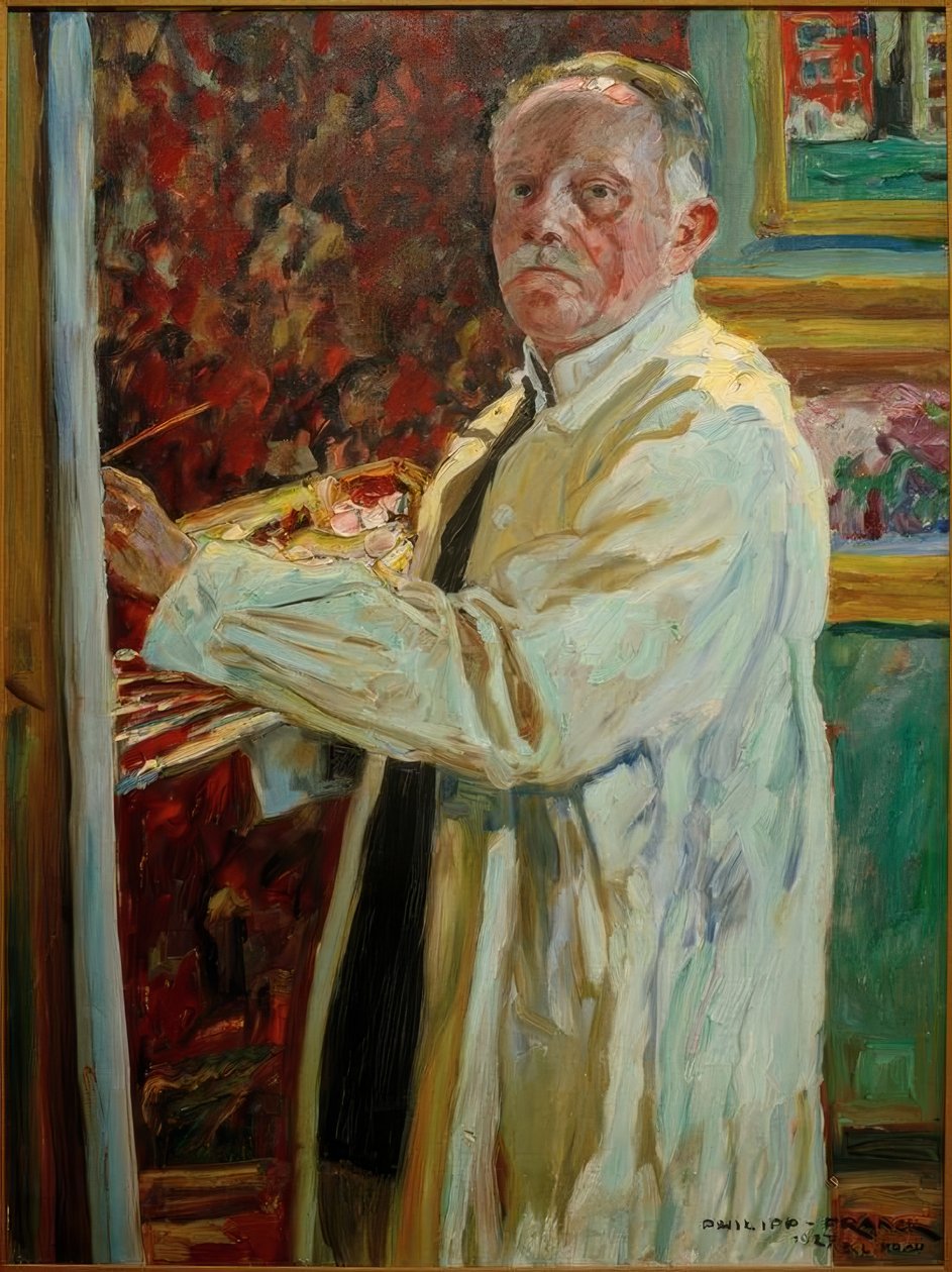 Selvportræt af Philipp Franck