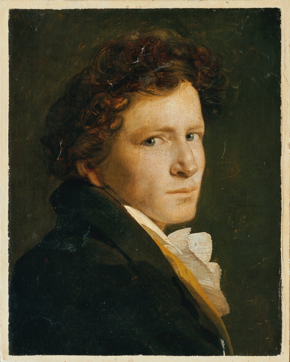 Buste af en ung mand af Philipp Otto Runge
