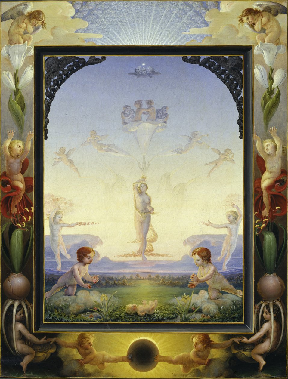 Den lille morgen af Philipp Otto Runge
