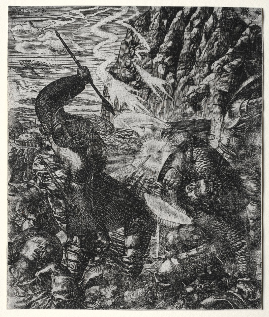 Opstandelsen, 1588. af Philipp Uffenbach