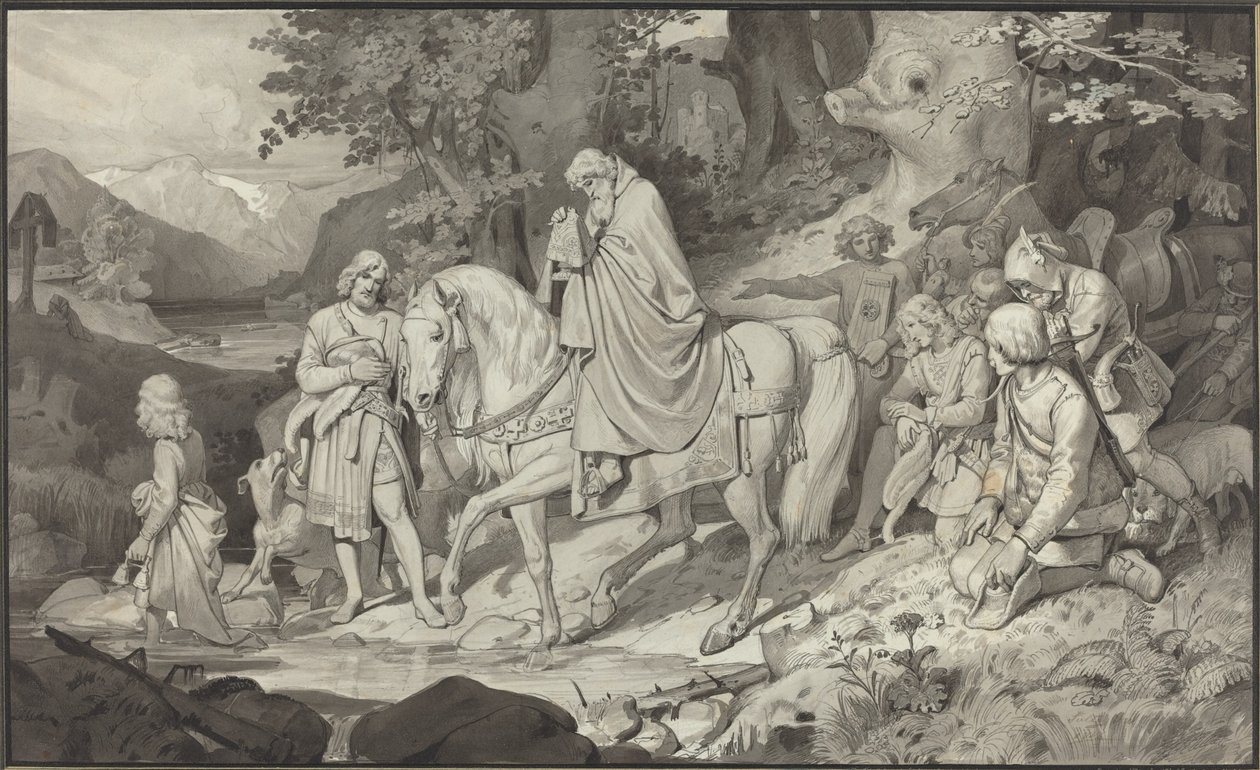 Greven af Habsburg af Philipp von Foltz