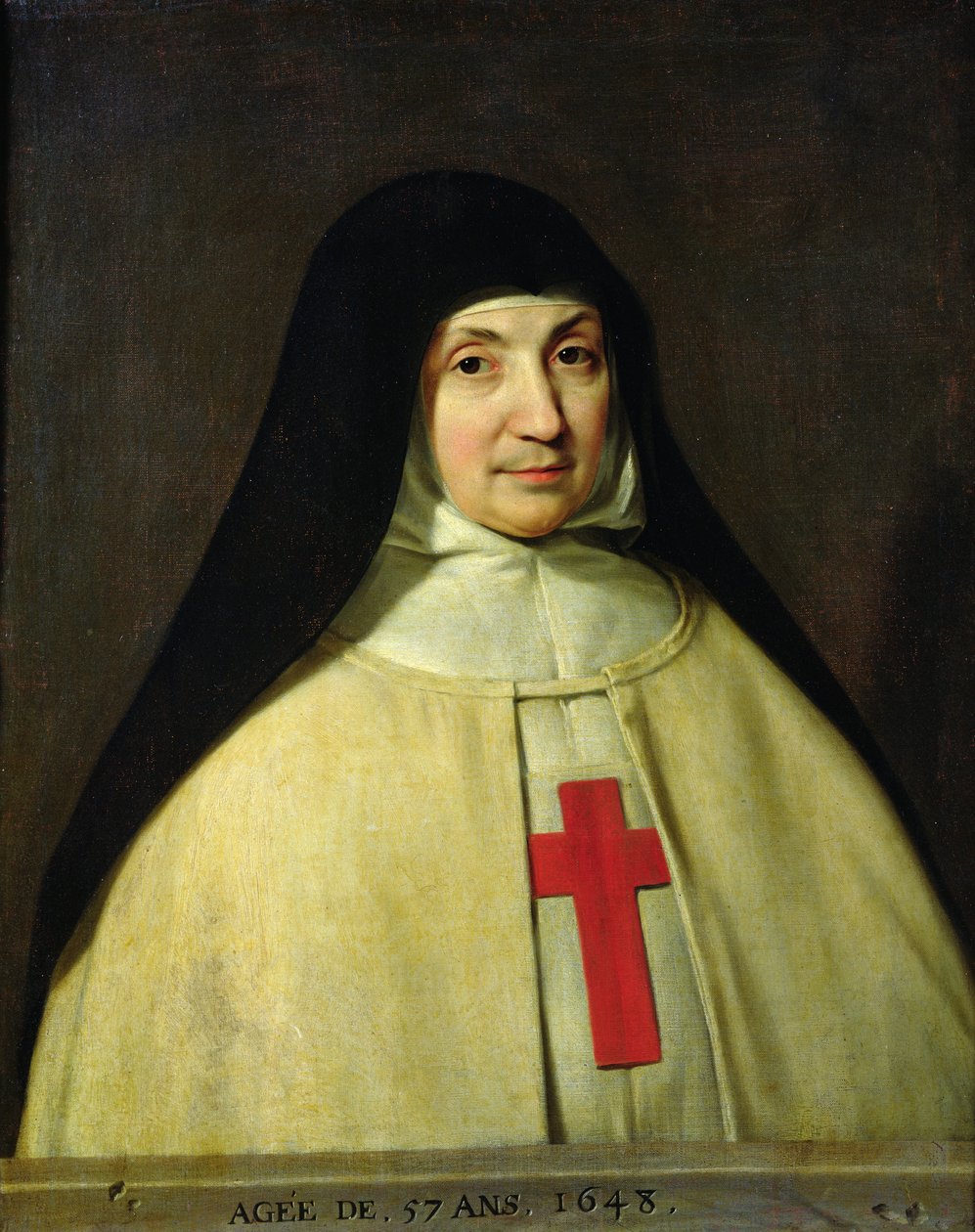 Portræt af Angelique Arnauld d