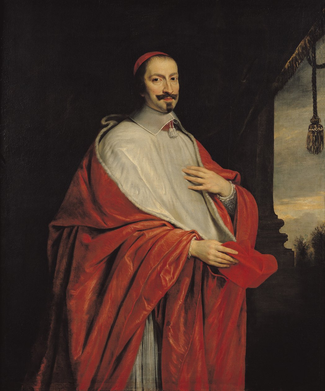 Portræt af Jules Mazarin (1602-61) af Philippe de Champaigne