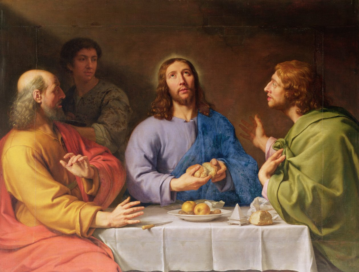 Måltidet i Emmaus af Philippe de Champaigne