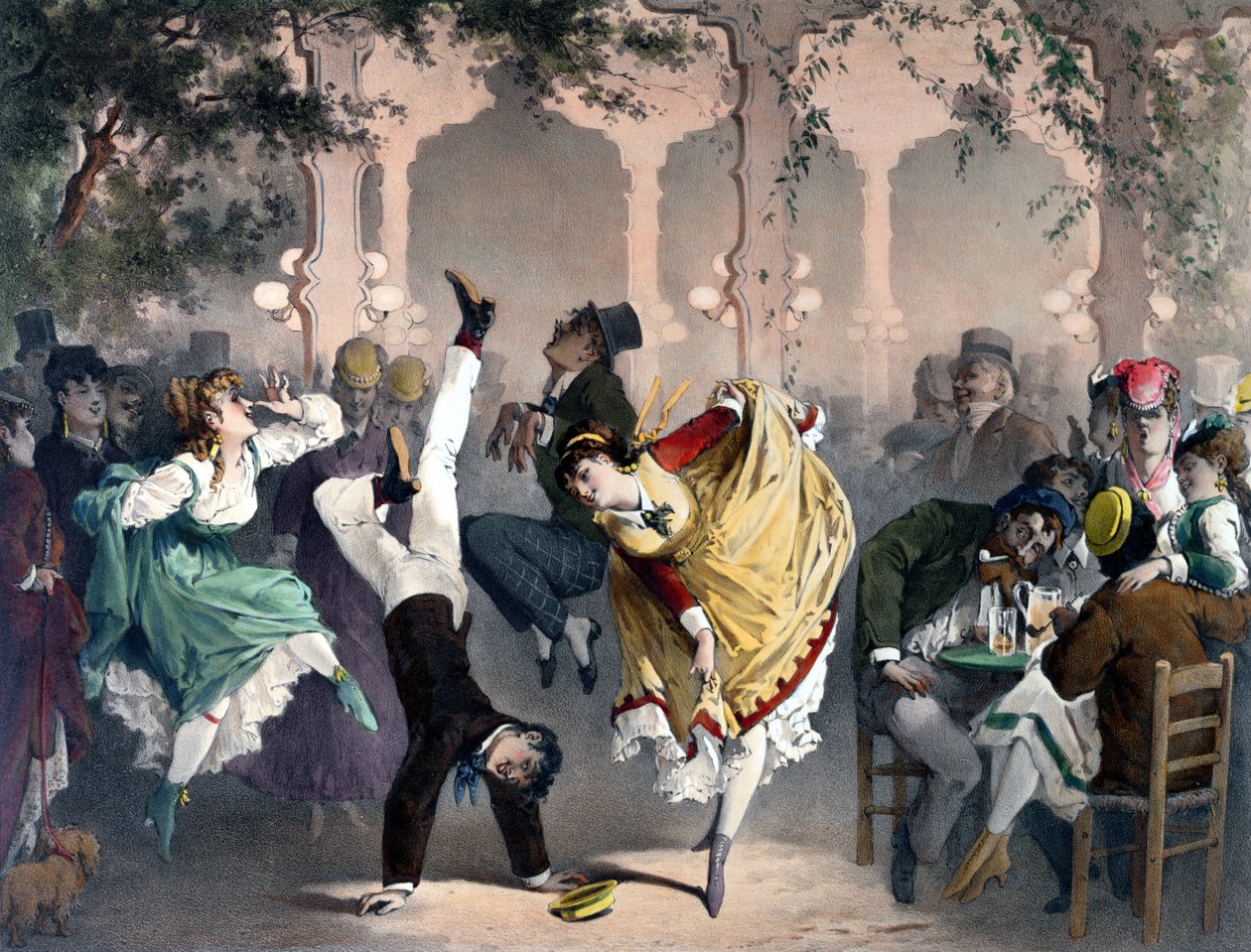 Quadrille ved Bal Bullier, Place de l