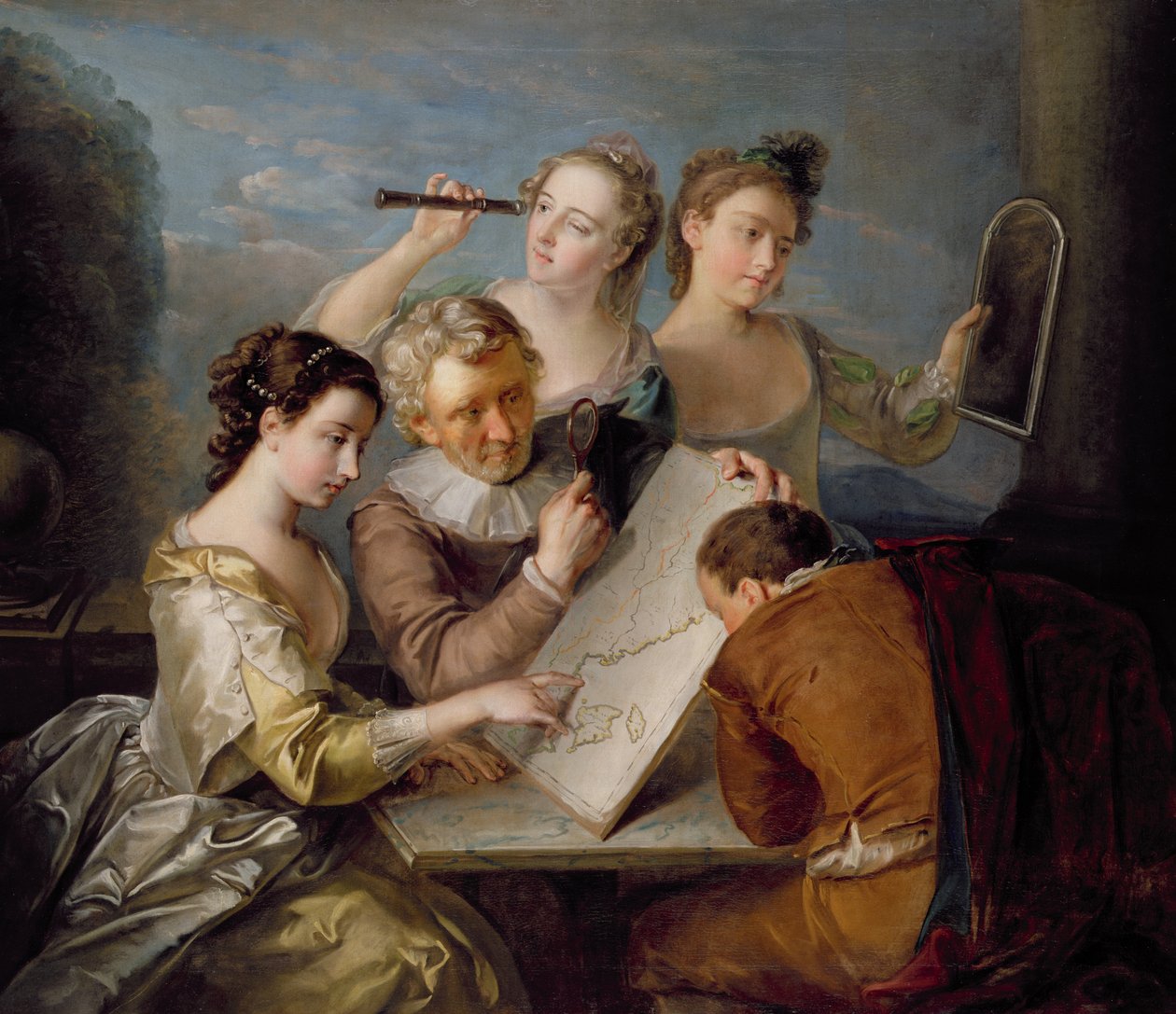 Synssansen, c.1744-47 af Philippe Mercier