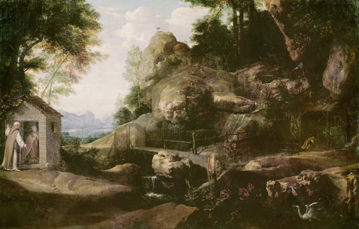 Paphnuce befrier thailændere, efter 1656 af Philippe de Champaigne