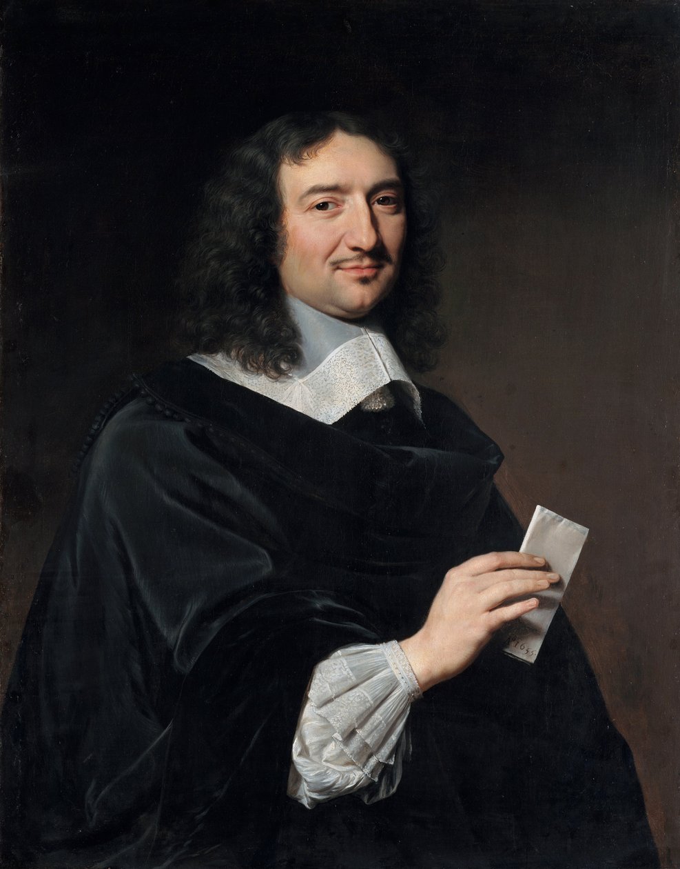 Portræt af Jean-Baptiste Colbert af Philippe de Champaigne