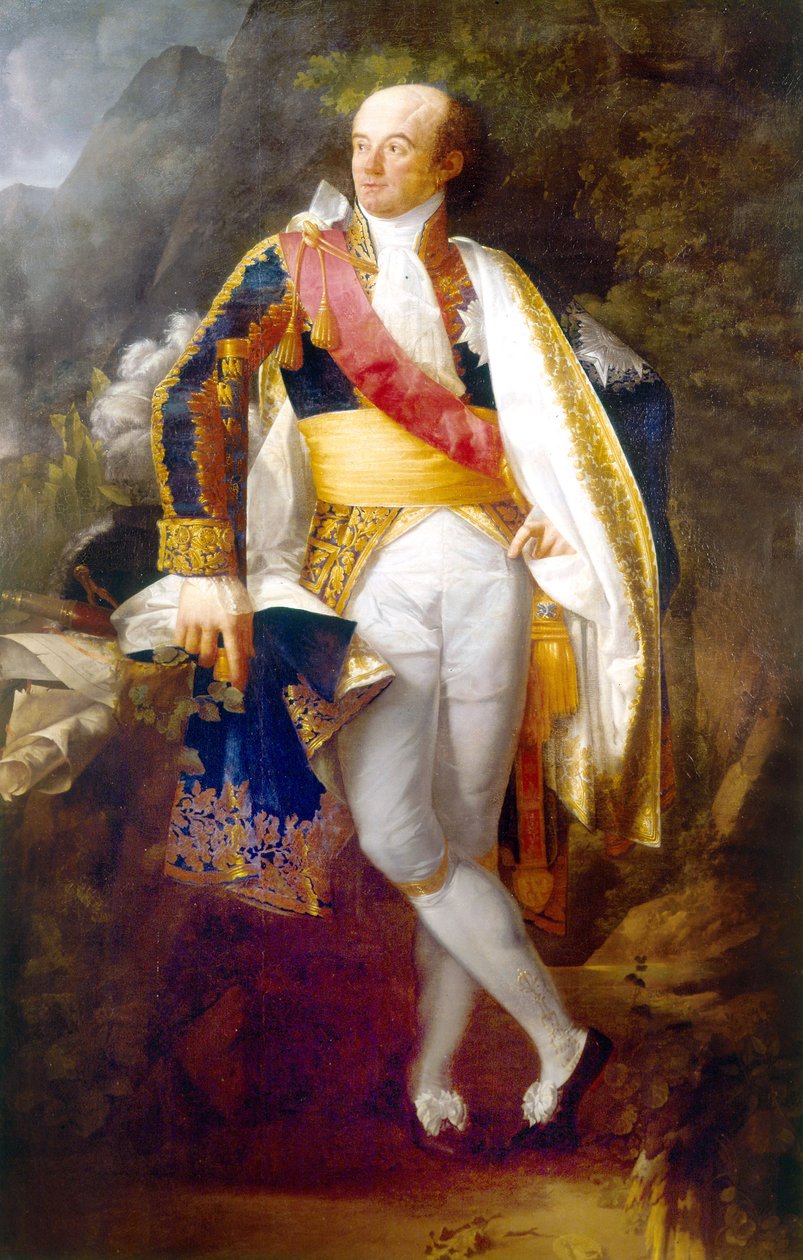 Portræt af Marshall Perignon (maleri) af Philippe Auguste Hennequin