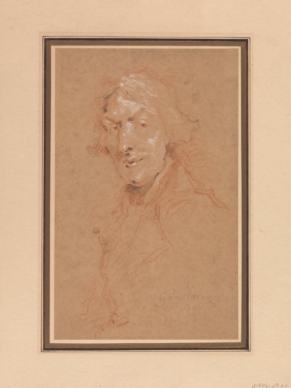 Thomas Gainsborough, R.A. af Philippe Jacques de Loutherbourg